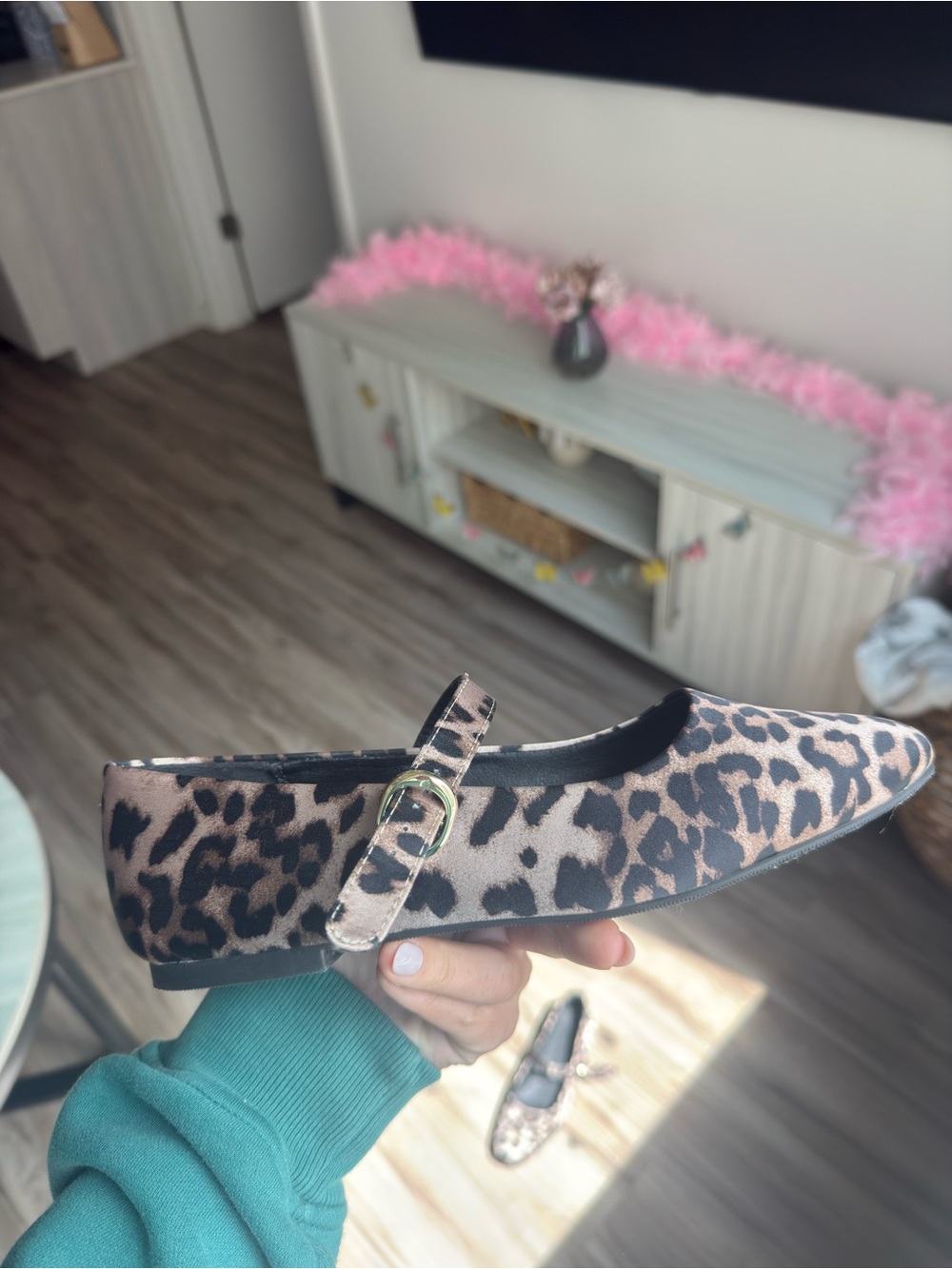 GAP Leopard-Print Ballet Flats